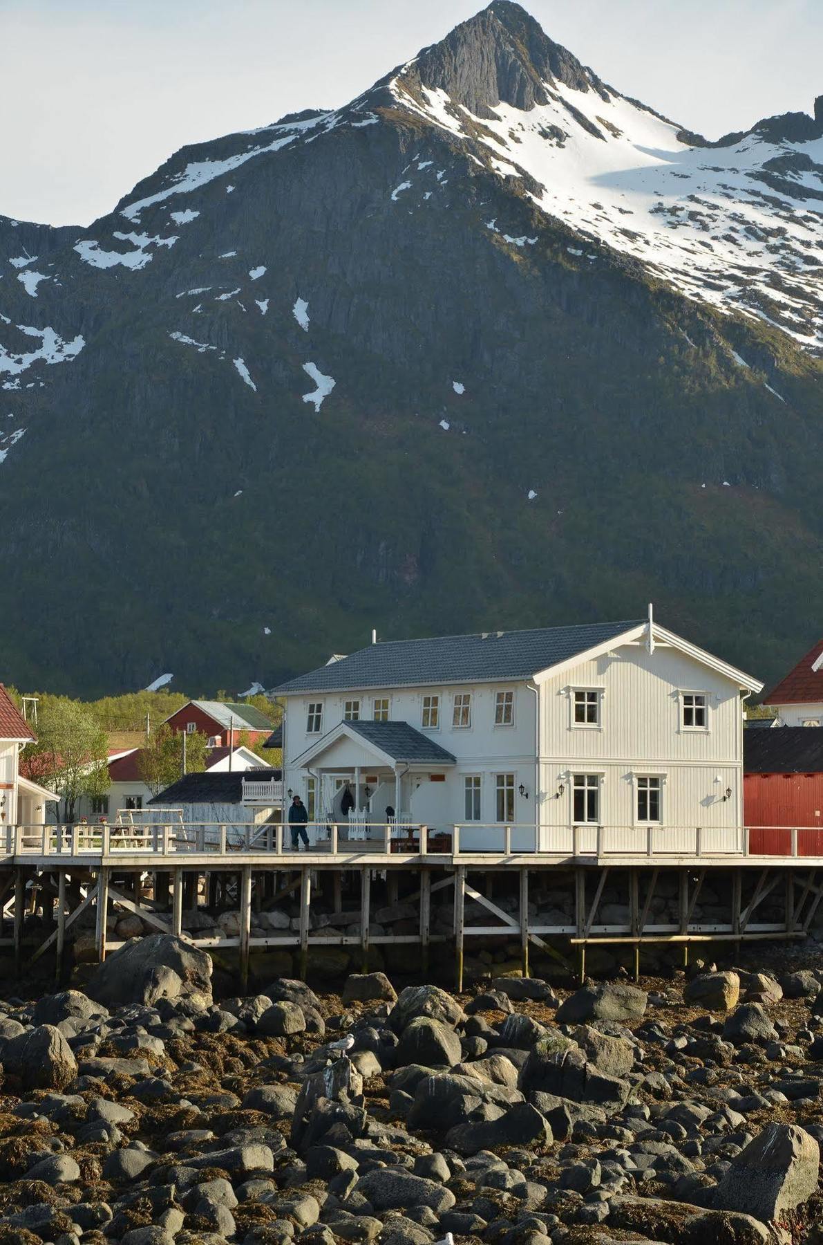 Mefjord Brygge Hotel Tromso Exterior photo
