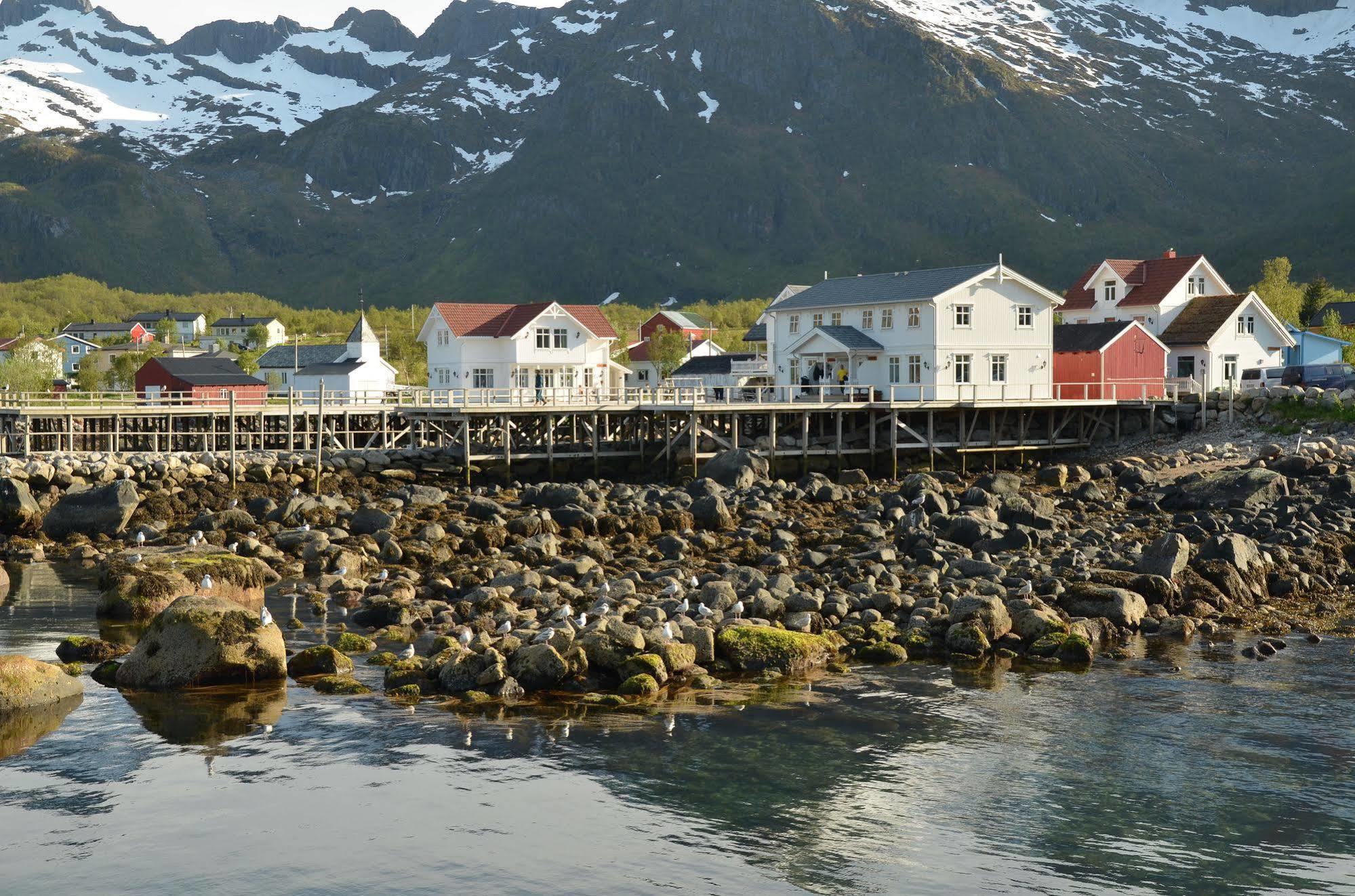 Mefjord Brygge Hotel Tromso Exterior photo